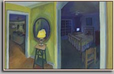 HAYS HILL NIGHT   2005   oil/canvas   24" x 31"